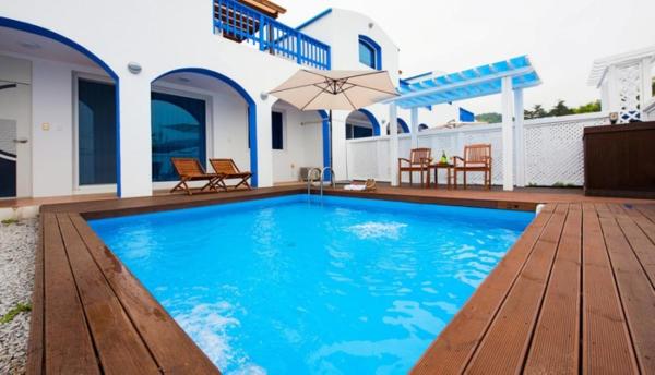 Yangyang Jijoonghae Pool Villa, Prenota  Hotel a Gangwon-Do con parcheggio, Parcheggio