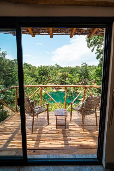 Cenote Escondido Villas y Camping, Prenota  Hotel con piscina a Quintana Roo, Piscina