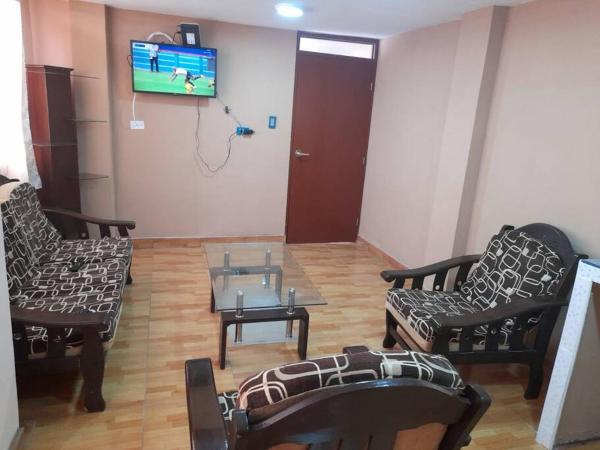 402 Comfy Apt WiFi kitchen SmartTV Central at Callao, Buchen Sie  Callao 
