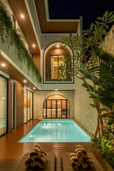 Brand New Modern 3br Luxury Villa at Berawa Canggu - Casa De Avisha, Prenota Villa Cottage a Tibubeneng, Cottage