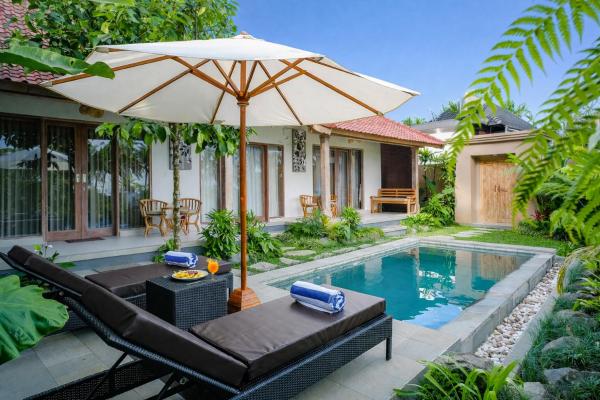 Wana Jiwa Ubud Private Villa with Rice Field View, Reserva ahora  Hoteles con piscina en Bali, Piscina