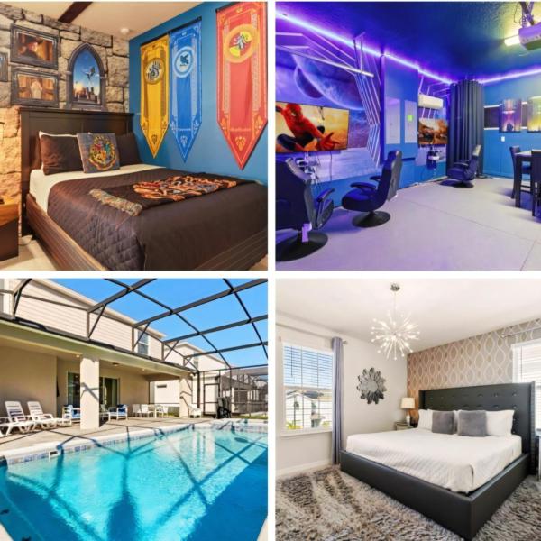 10 Bed 8 Bath Villa Gamesroom & Pool 3621Lily, Prenota  Hotel SPA a Florida, SPA
