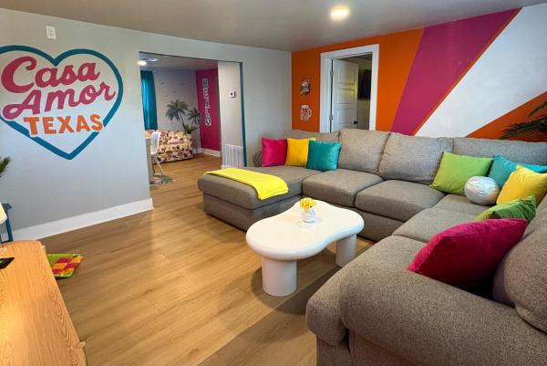 Casa Amor Texas A Vibrant Villa near BS&W with King Bed, Buchen Sie  Hotels in Temple mit Parkplatz, Parkplätze