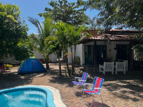 Pedrinhas Hostel e Camping, Reserva ahora  Hoteles con piscina en Noreste de Brasil, Piscina