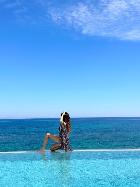 Pearl Apartment Seafront Villa with Infinity Pool, Buchen Sie  Hotels mit Pool in Santa Flavia, Schwimmbad