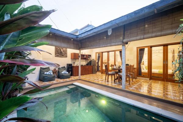 Villa Gema Asri - Boho Chic Oasis in Central Petitenget, Buchen Sie  Hotels mit Pool in Badung, Schwimmbad