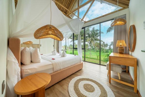 Green Harmony 4 Dive In - 1BR Pool Villa in Tranquil Ricefield Setting, Reserva ahora  Hoteles con piscina en Bali, Piscina