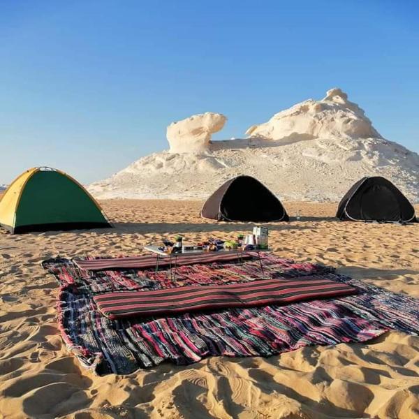 White desert Tent, Prenota  Hotel a New Valley con colazione, Colazione