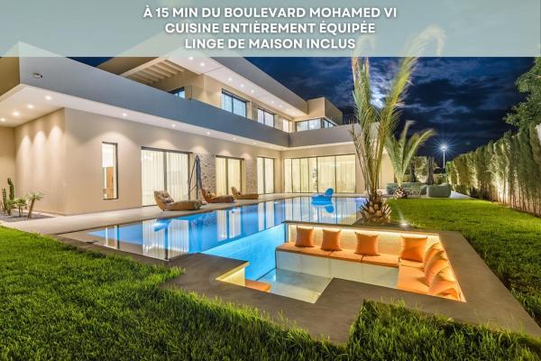 Villa Sofya - Roche Bobois Design & HD Wifi, Buchen Sie  Hotels in Marrakech-Safi mit Parkplatz, Parkplätze
