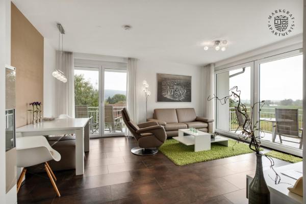 NEU ! Markgraf Premium Apartments - Bad Bellingen, Réserver Appartement Hôtels à Bade-Wurtemberg avec parking, Parking
