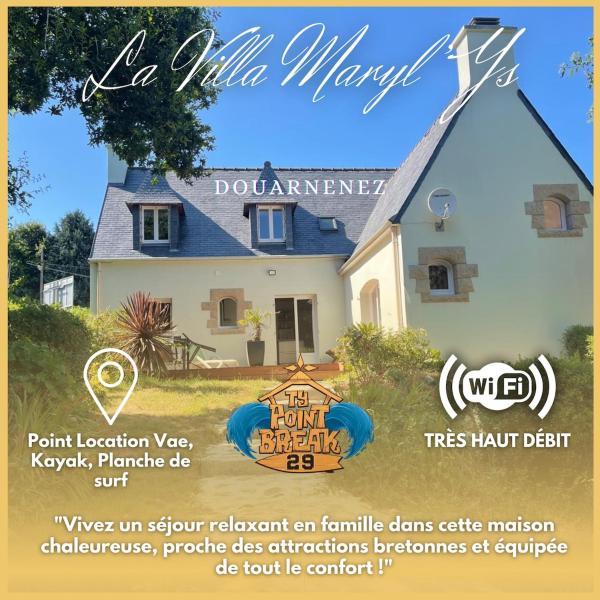 Villa MarylYs, Prenota  Hotel a Bretagna con parcheggio, Parcheggio