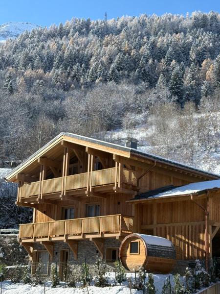 Somptueux Chalet 12 personnes - Villaroger, Prenota Chalet Hotel a Alvernia con parcheggio, Parcheggio