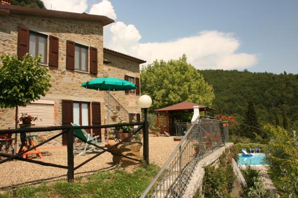 Villa Arcobaleno, Buchen Sie Villa Hotels in Valdarno mit Pool, Schwimmbad