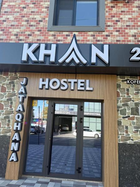 Khan Hostel, Buchen Sie  Hotels in Schymkent mit Parkplatz, Parkplätze