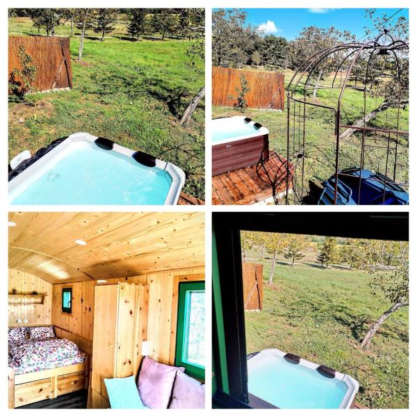 Terra Bulle Hébergement - Roulotte climatisée avec SPA privatif, Réserver  Hôtels SPA à Lot Valley, SPA