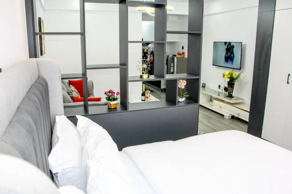 beautiful furnished studio apartment in kilimani with unbeatable city views ,child play area and amazing scenic views, Buchen Sie Ferienwohnung Nairobi CBD Nairobi