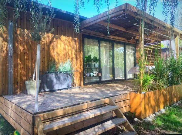 Chalet cozy dans Village au cœur des pins, parking gratuit, Prenota  Onesse-et-Laharie Landes