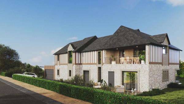 Luxury Villa 5Stars Sea View, Pool, Near Deauville, Prenota  Hotel a Normandia con parcheggio, Parcheggio