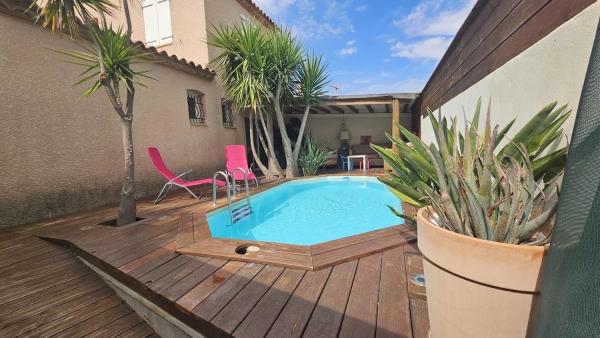 Villa Standing Piscine Chauffée, Réserver  Gruissan Corbières