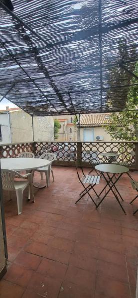 Chambre 1 - avec grande terrasse, Réserver  Port-la-Nouvelle Corbières