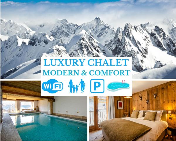 NEW Luxury Chalet Sapins - PRIVATE POOL- Mountains VIEW - Family & Comfort - SPECIAL LAUNCH OFFER, Prenota Chalet Sainte-Foy-Tarentaise Tarantasia