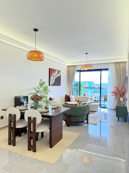Executive living two bedroom apartment with fully equipped gym swimming pool children playing ground and amazing scenic city views in lavington, Buchen Sie Ferienwohnung Lavington Nairobi