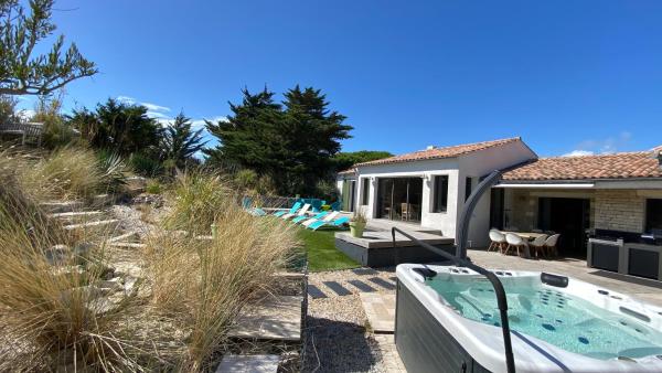 Villa les Dunes les pieds dans le sable SPA 5ch, Reserva ahora  Hoteles SPA en Aquitania, SPA