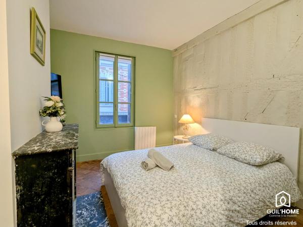 Le Bourgogne - Chambres privées cosy et rénovées avec douche - Centre historique, Prenota  Orléans 