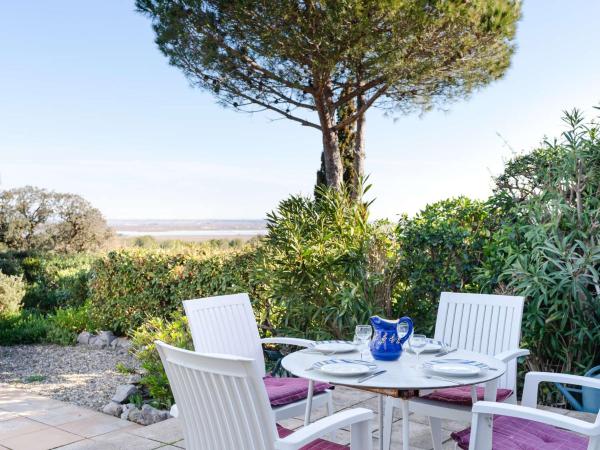 Villa 3 pièces avec grand jardin, piscine collective, vue mer - FR-1-409-277, Buchen Sie  Hotels mit Pool in Aude, Schwimmbad