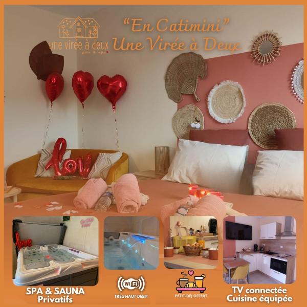 Une virée à deux, gîte et spa, Réserver  Guiscard Nord-Pas-de-Calais