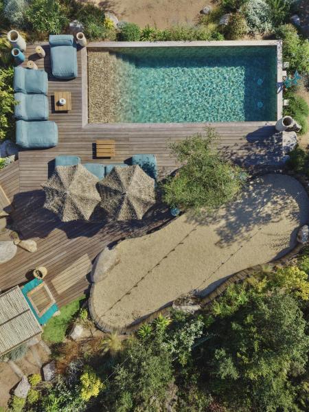 Bohemian Villa with Heated Pool near beach, Réserver  Lecci Corse