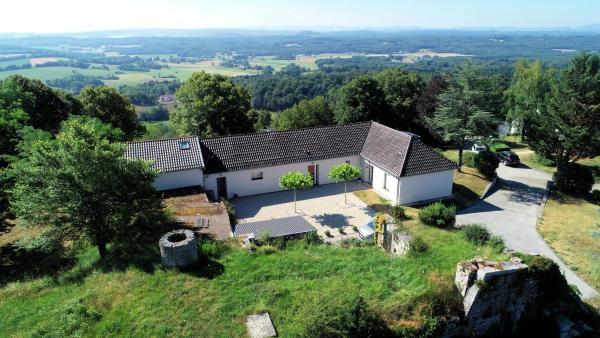 La Maison du Fort de Fontain Villa Mac Mahon vue superbe Montagnes du Jura, Prenota  Fontain Franca Contea