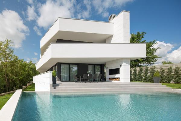 Modern Villa 55 with Pool and Spa, Reserva ahora  Hoteles en Istria central con piscina, Piscina