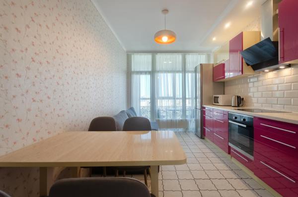 Petrovdom Apartments 18-90Б in RC Kvartet, Vasyl Lypkivskyi Street 16B, Buchen Sie Ferienwohnung Kiew Kyiv Region