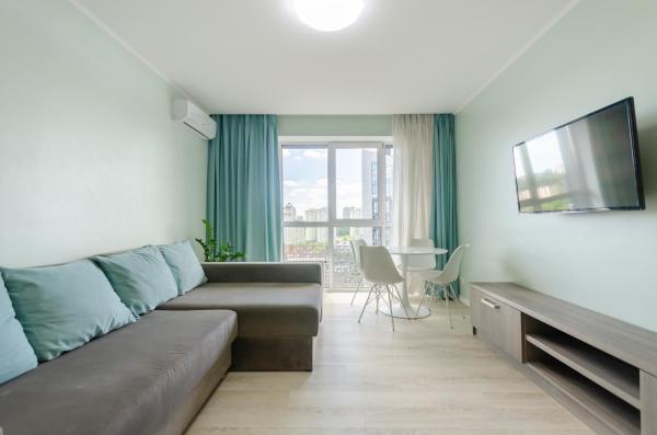Petrovdom Apartments 21-212 in RC Kvartet, 16Г Vasyl Lypkivskyi Street, Buchen Sie Ferienwohnung Kiew Kyiv Region