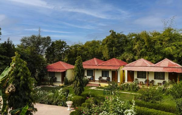 The jungle retreat ranthambore, Prenota  Hotel a Rajasthan con piscina, Piscina