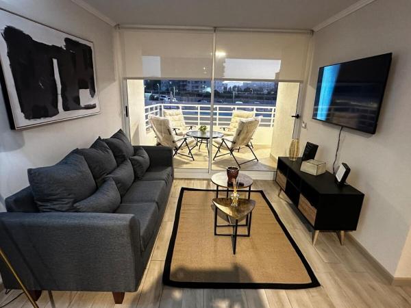 Hermoso Departamento a Pasos de la Playa - La Serena, Buchen Sie  Hotels mit Pool in Coquimbo, Schwimmbad