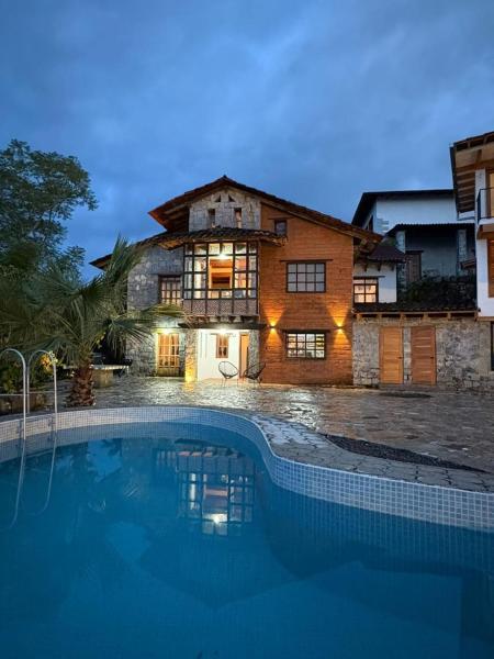 Cabañas Las Camelias, Prenota  Hotel con piscina a Stato di Puebla, Piscina