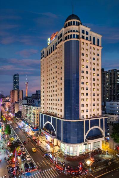 Ramada International Hotel Jiangnanxi Metro Station Branch, Buchen Sie  Hotels in Guangdong mit Parkplatz, Parkplätze
