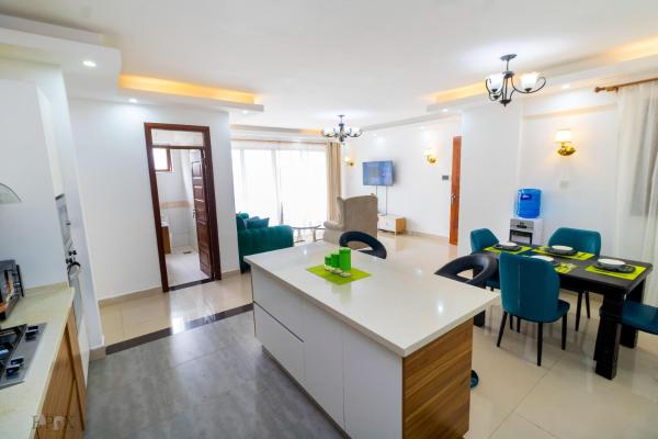 urban loft retreat apartment with fully equipped gym , swimming pool, private parking space and amazing city views, Buchen Sie Ferienwohnung Nairobi CBD Nairobi