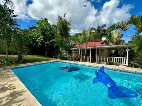 Villa Two Paradis Las Terrenas, Prenota  Hotel a La Iglesia con piscina, Piscina