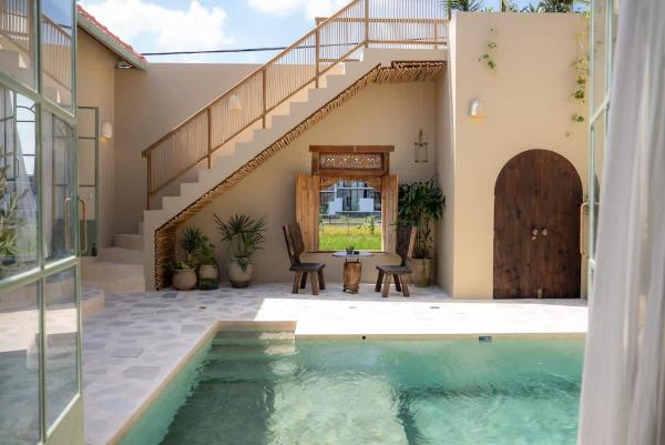 Luxury 2BR Villa with Rice Field View & Pool, Prenota  Canggu Badung
