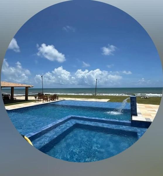 Pousada Pé na Areia Morro Branco, Reserva ahora  Hoteles con piscina en Noreste de Brasil, Piscina