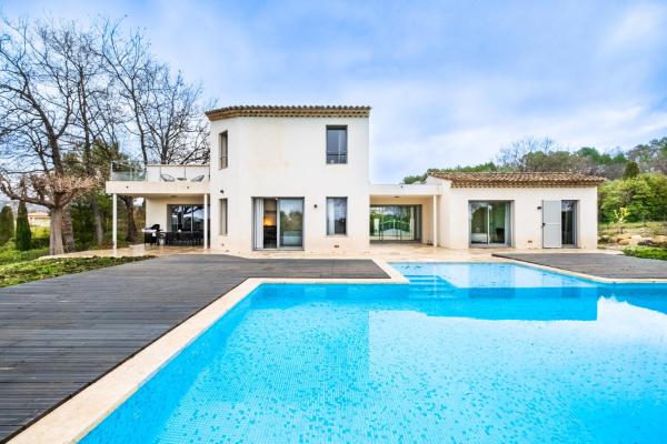 La Villa Céleste Havre de Luxe, Reserva ahora  Hoteles en Plascassier con piscina, Piscina