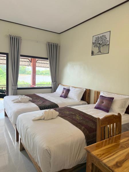 Dondet Suns down 1 Guesthouses riversides view, Reserva ahora  Ban Donsôm Champasak