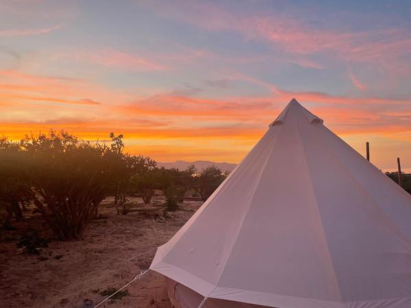 Eco Glamping Biosfera - Bahia Turquesa, Prenota Campeggio Hotel a Baja California Sur con parcheggio, Parcheggio