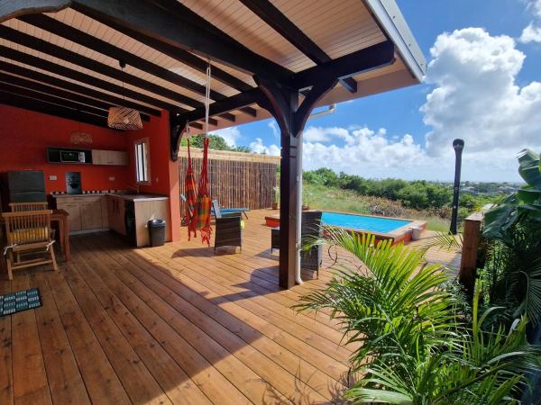 Le Maliata Villa Vue Mer Piscine Privée, Prenota  Hotel con piscina a Grande-Terre, Piscina
