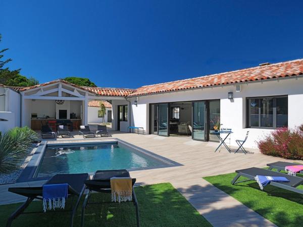 890 Les Barjottes - Modern Villa and Heated Pool, Reserva ahora  Hoteles en Aquitania con aparcamiento, Aparcamiento