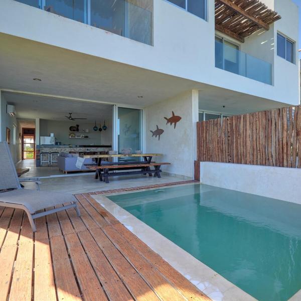 Villa Las Estrellas - Hello Progreso, Prenota  Hotel con piscina a Yucatán, Piscina