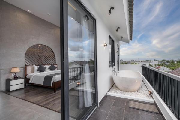 Anchie Retreat Villa Hội An, Prenota  Hotel a Quang Nam con parcheggio, Parcheggio